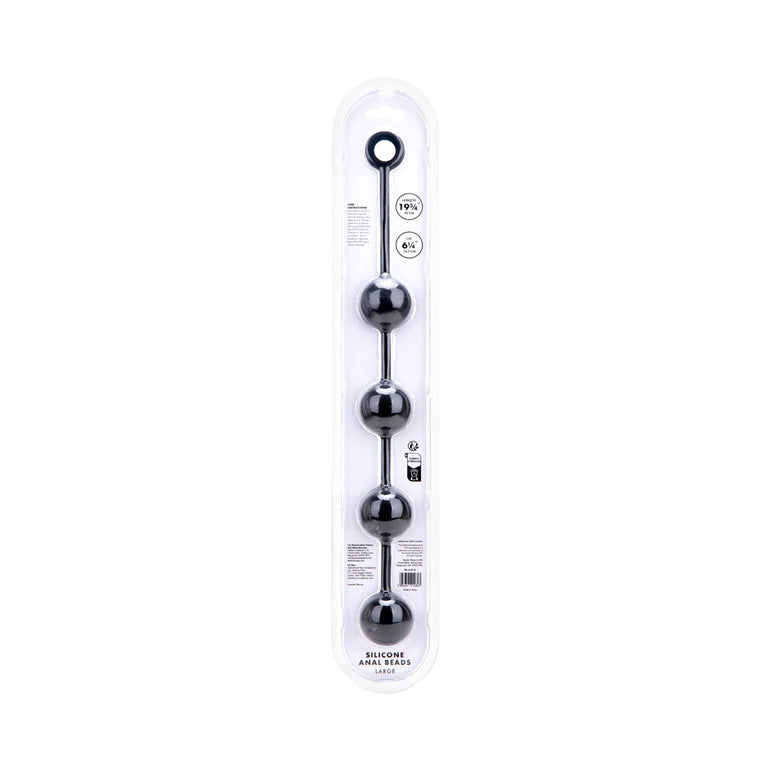 Prowler RED Large Silicone Anal Beads