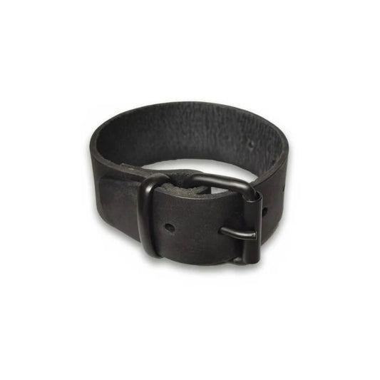 Prowler RED Leather Buckle Bicep Band L