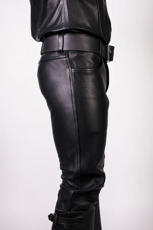 Prowler RED Leather Jeans Black 36 in.