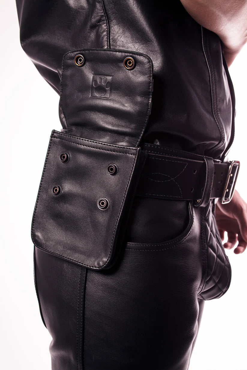 Prowler RED Leather Wallet Black/Red