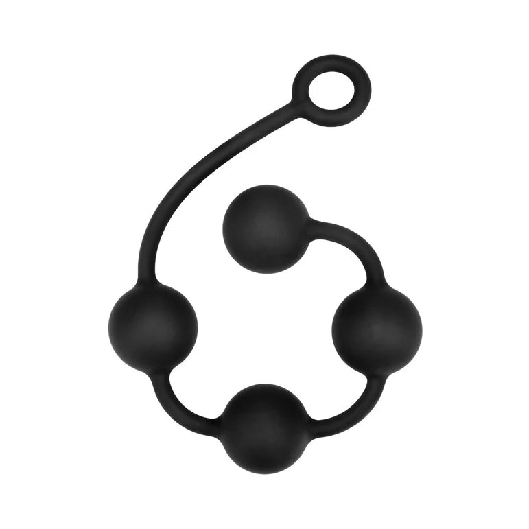 Prowler RED Medium Silicone Anal Beads