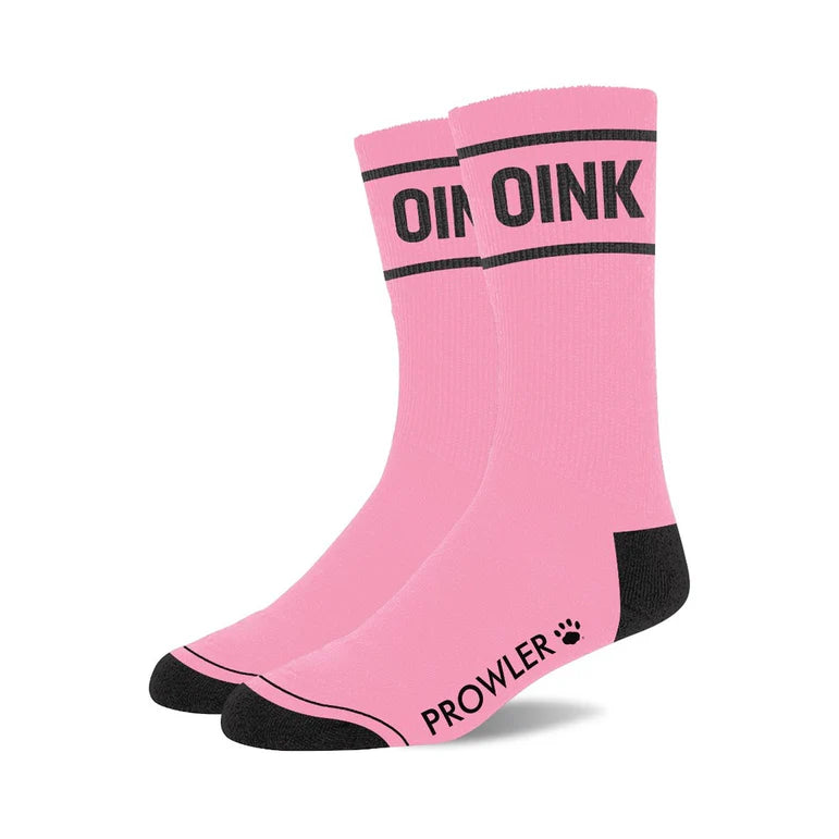 Prowler RED Oink Socks Pink