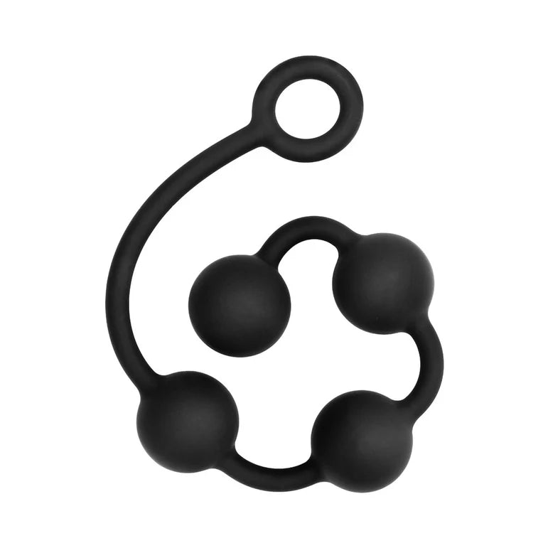 Prowler RED Small Silicone Anal Beads