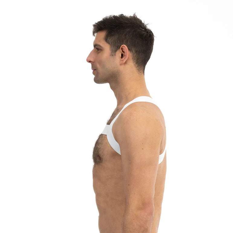 Prowler RED Sports Harness White S/M