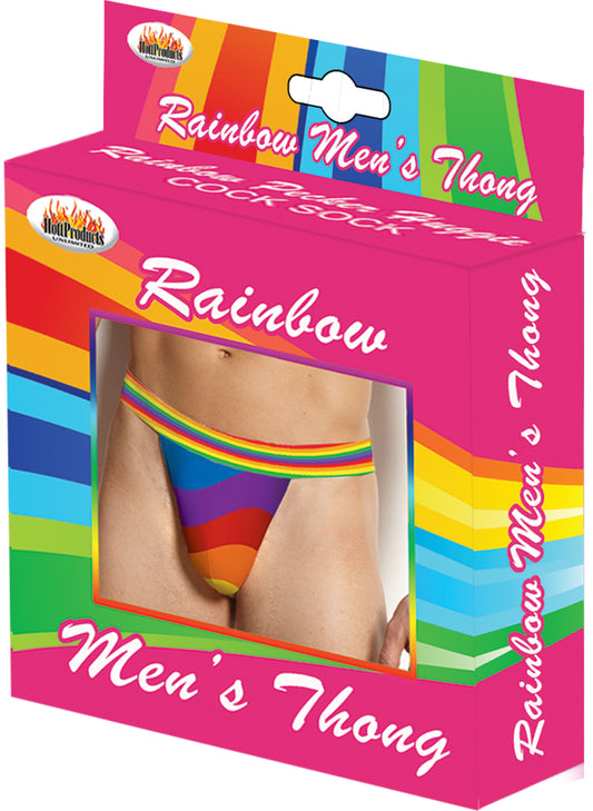 Rainbow Men's Thong
