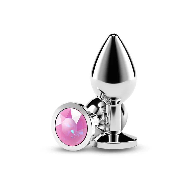 Rear Assets Silver Medium Pink Gem