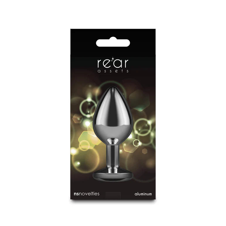 Rear Assets Silver Medium Yellow Gem