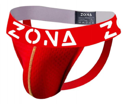 Red Rush Men’s Jockstrap by Zona – Athletic Support