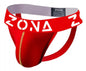 Red Rush Men’s Jockstrap by Zona – Athletic Support