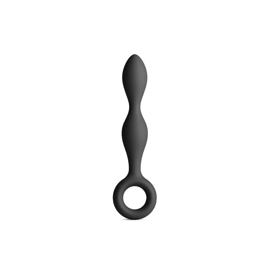 Renegade Slim Black Silicone Anal Plug by NS Novelties