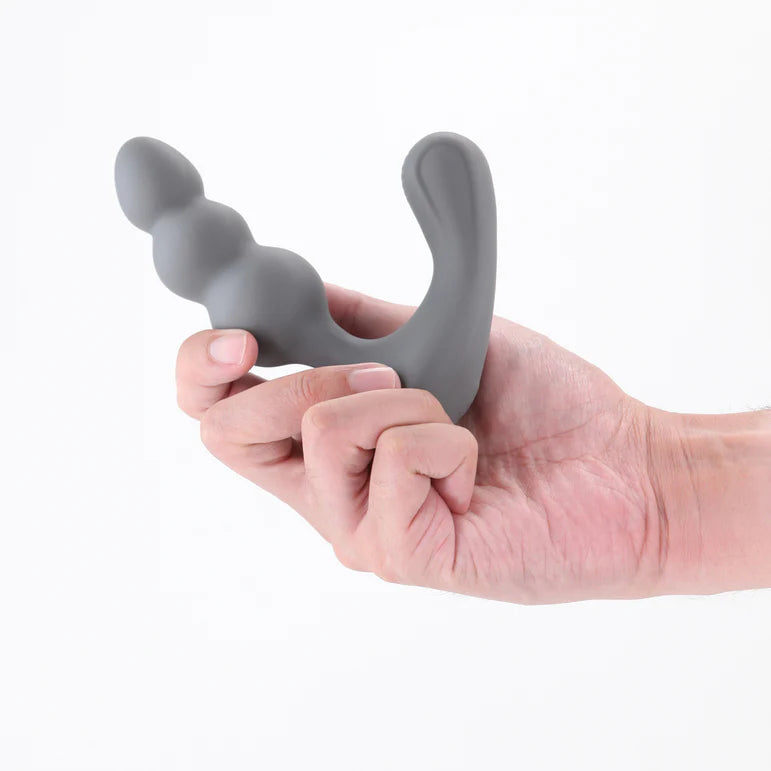 Renegade Triumph Gray Vibrating Prostate Massager by NS Novelties