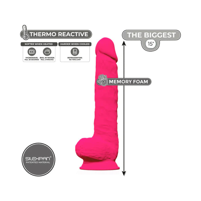 SILEX-D The Original Model 1 Dildo 15 in. Pink