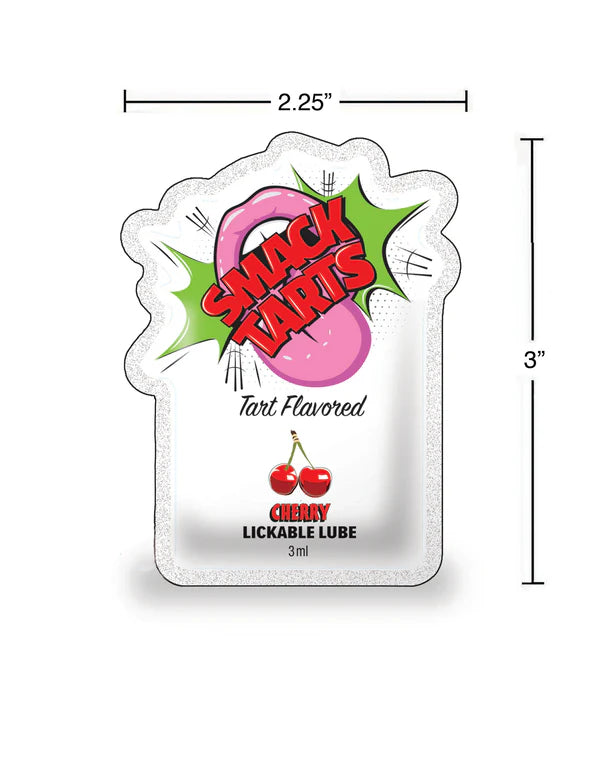 Smack Tarts Sour Cherry Lickable Lube 3ml Pouch