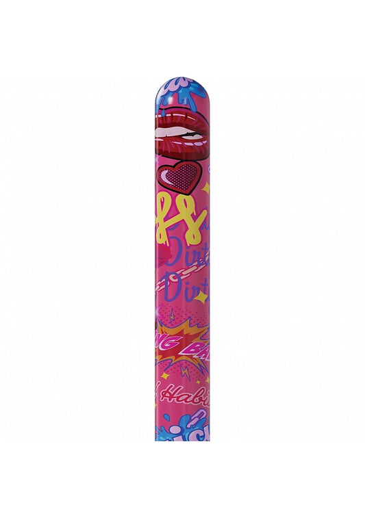 SLI Kaotix Pop Art Rechargeable Vibrator Pink