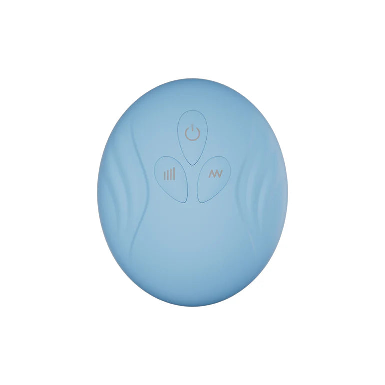 SVibe Snail JOVI Arc Couples Ring Blue Haze