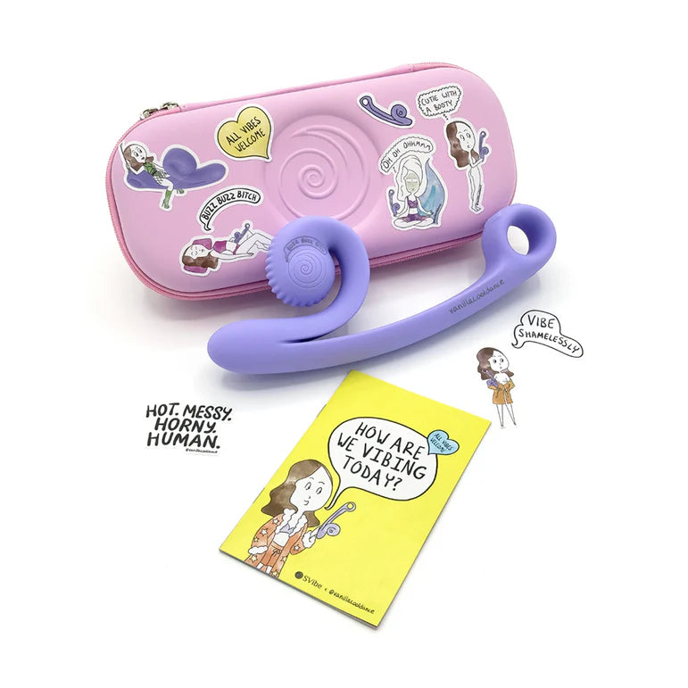 SVibe x @vanillacooldance Snail Curve Special Edition Periwinkle