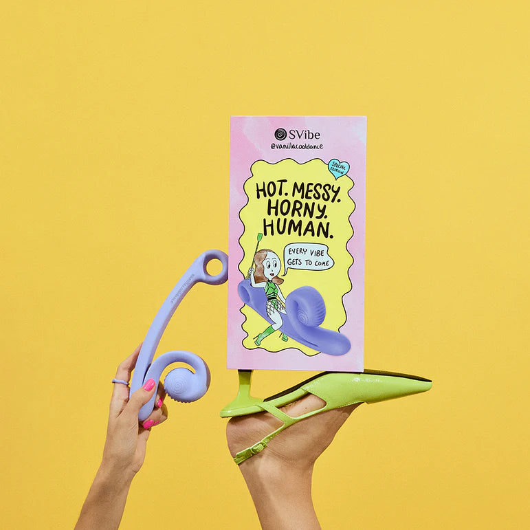 SVibe x @vanillacooldance Snail Curve Special Edition Periwinkle