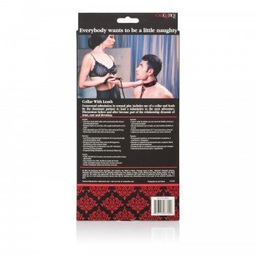 Scandal Collar With Leash