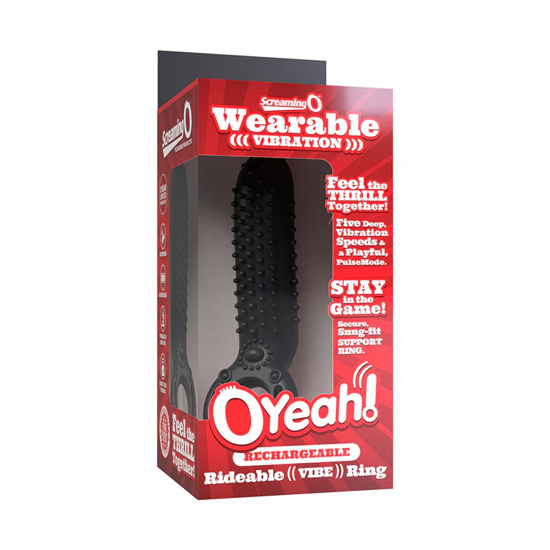 Screaming O Rechargeable O Yeah Silicone Black