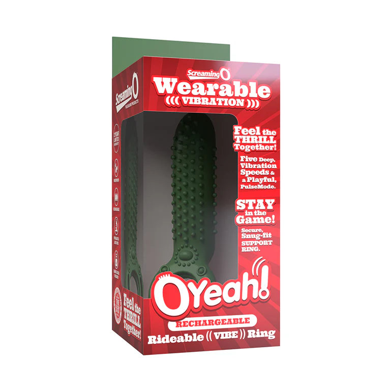 Screaming O Rechargeable O Yeah Silicone Green
