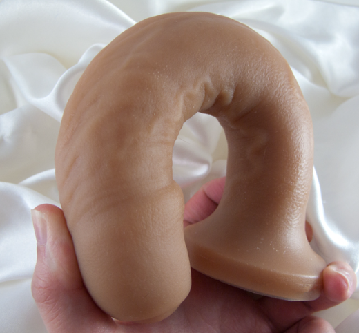 Tantus Uncut #1 O2 Dual Density Dildo Warm Ivory