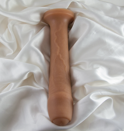Tantus Uncut #1 O2 Dual Density Dildo Warm Ivory