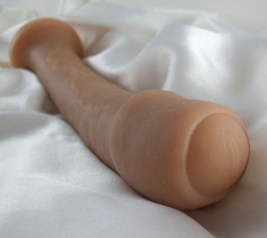 Tantus Uncut #1 O2 Dual Density Dildo Warm Ivory
