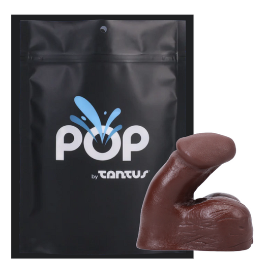 Tantus On the Go Silicone Packer Espresso (Bag)
