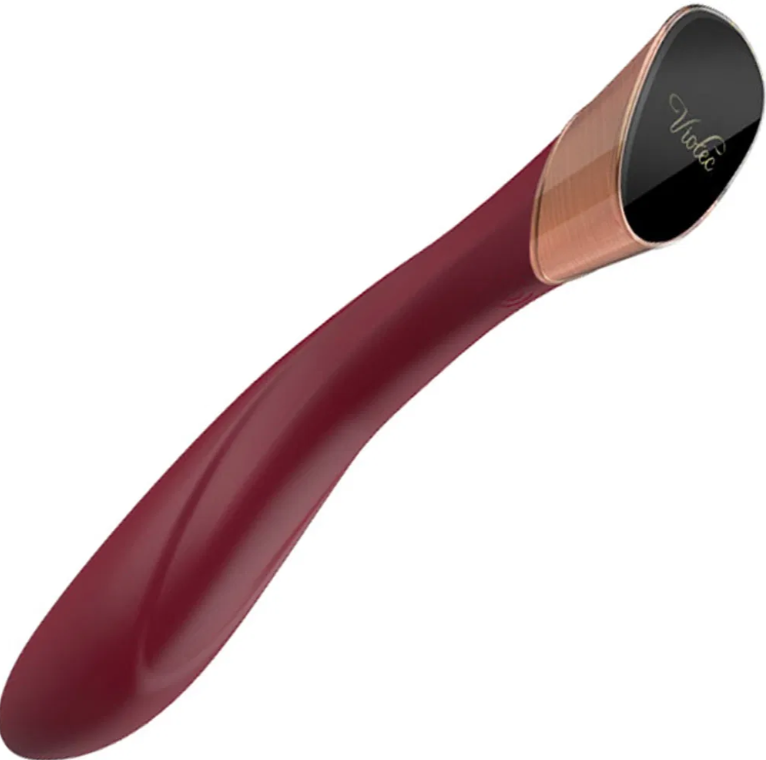 Fallen City Touch Panel G-Spot Vibrator in Wine