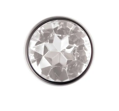 Adam & Eve Clear Gem Anal Plug Small