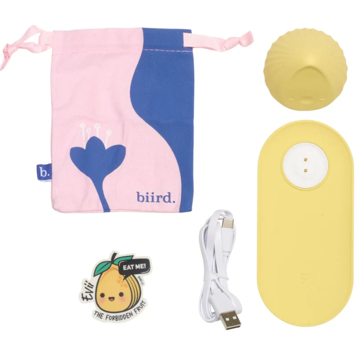 Biird Evii Vibrator Yuzu Yellow
