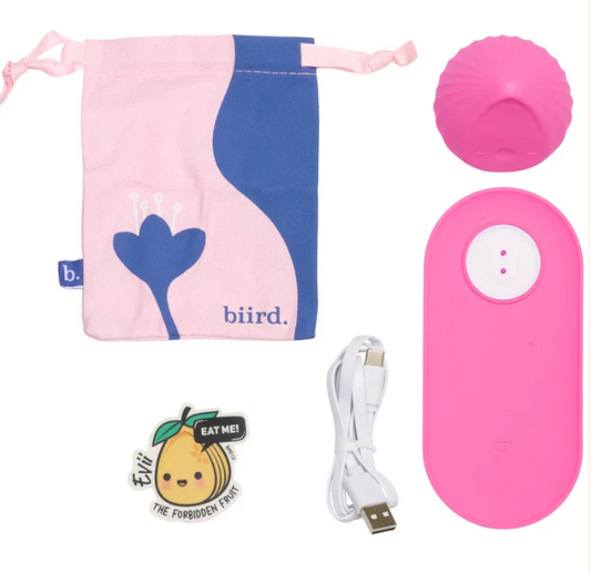 Biird Evii Vibrator Rose Berry