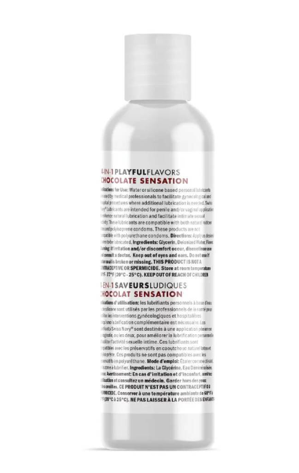 Swiss Navy 4 in 1 Playful Flavors Chocolate Sensation 1 oz.