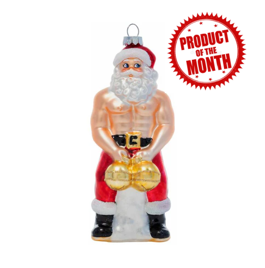Cheeky Pornament Big Balls Claus