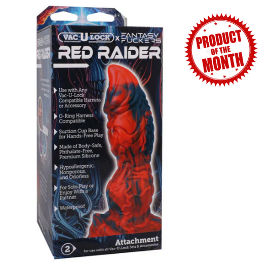 Vac-U-Lock x Fantasy Fuckers Red Raider Red/Black