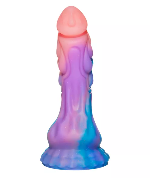 Stardust Celestial Mermaid 7 in. Silicone Dildo