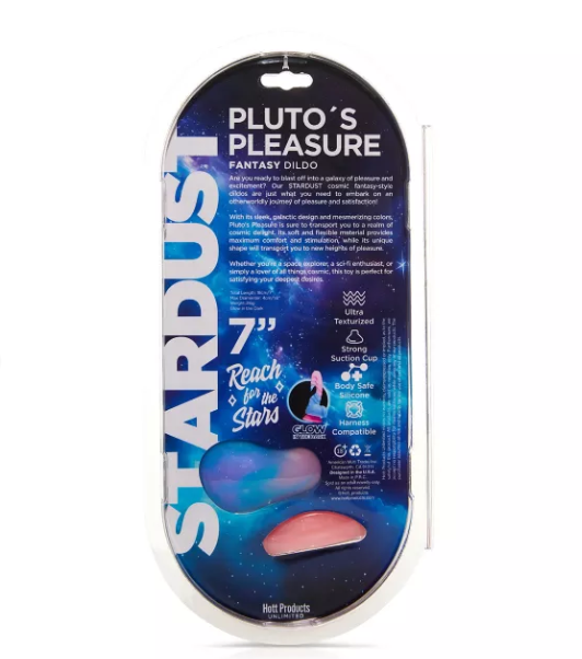 Stardust Pluto's Pleasure 6 in. Silicone Dildo