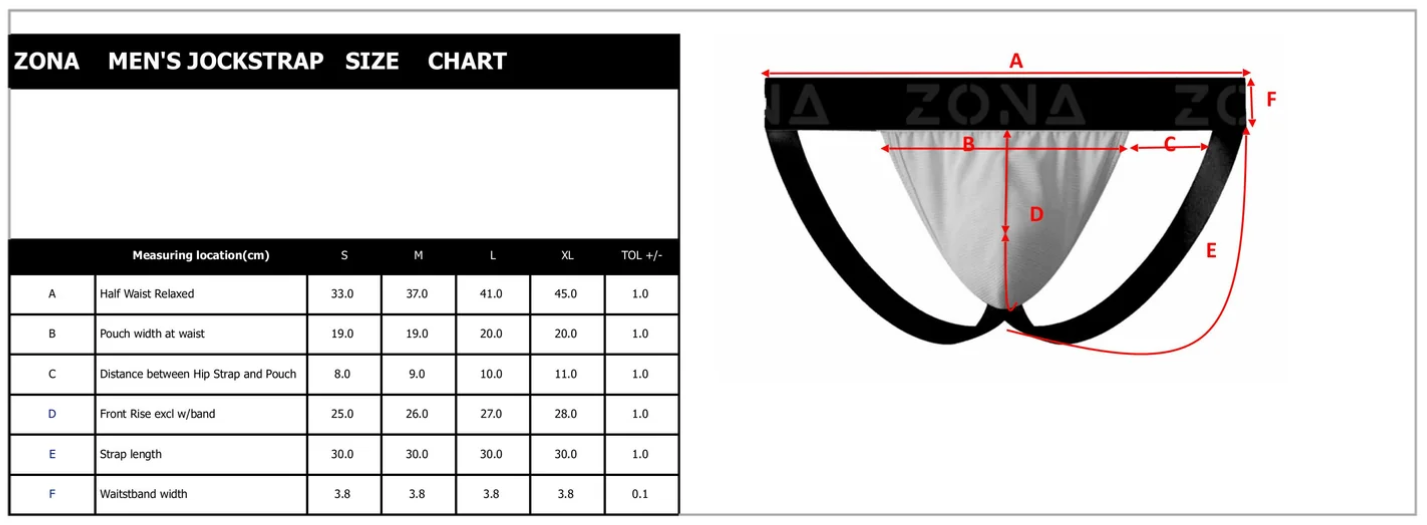 Blue Core Men’s Jockstrap – Athletic Comfort & Support