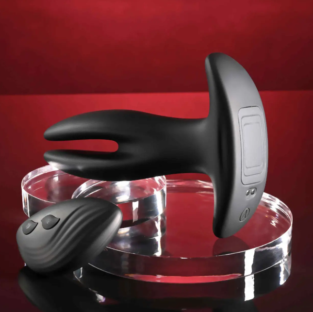 Gender X Spread The Love Dual Vibrating Anal Toy Black