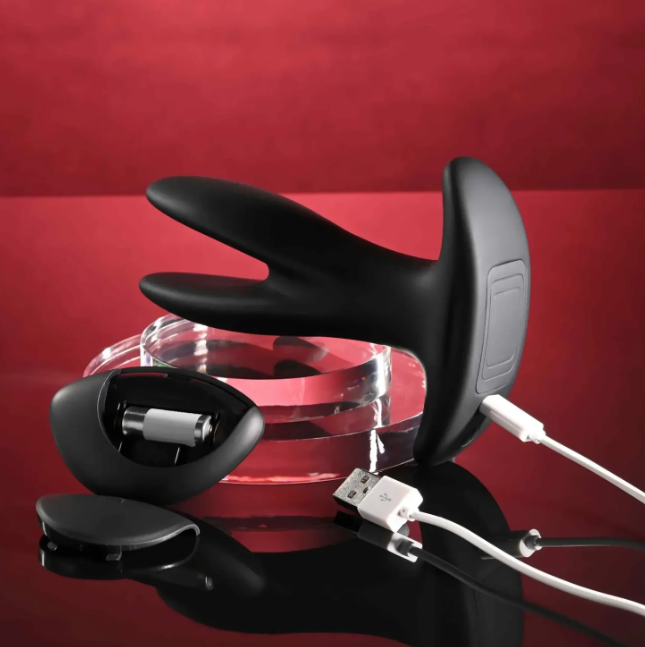 Gender X Spread The Love Dual Vibrating Anal Toy Black