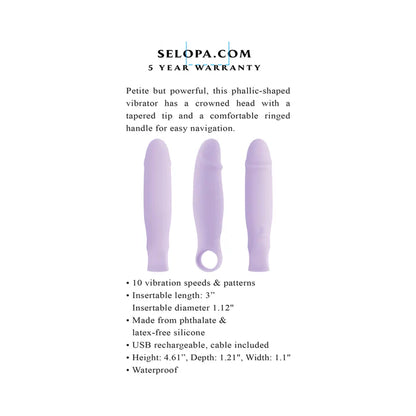 Selopa Petite Pecker Purple