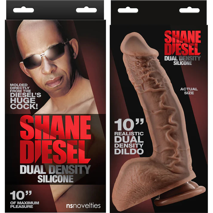 Shane Diesel Dual Density Silicone 10 in. Dildo
