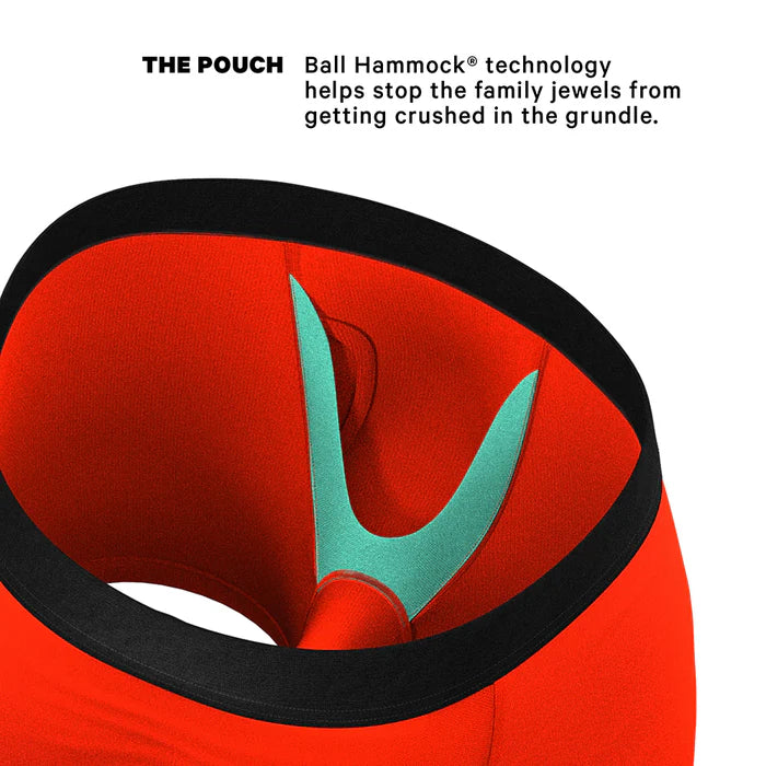 Shinesty The Coney Islands Hot Dog Ball Hammock Pouch Underwear with Fly XS