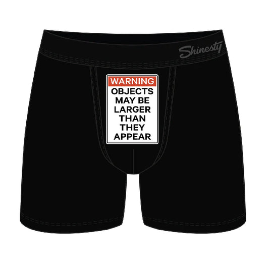 Shinesty The Rear View Size Warning Ball Hammock Pouch Underwear S
