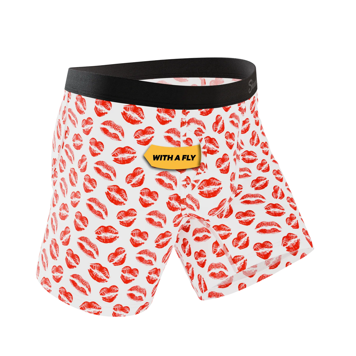 Shinesty The Pucker Up Lipstick Kiss Ball Hammock Pouch Underwear with Fly 2XL