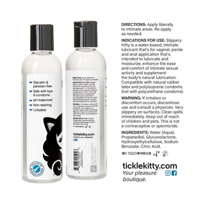 Slippery Kitty Water-Based Lubricant 2 oz.