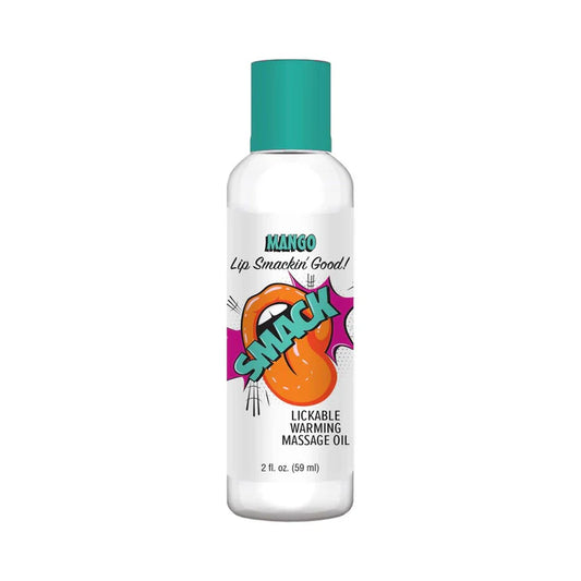 Smack Lickable Massage Oil Mango 2 oz.