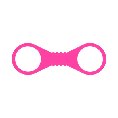 Sportsheets Sex & Mischief Small Hot Pink Silicone Cuffs
