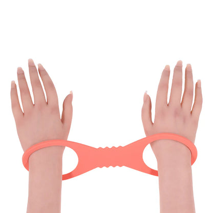 Sportsheets Sex & Mischief Peaches 'n CreaMe Large Silicone Cuffs