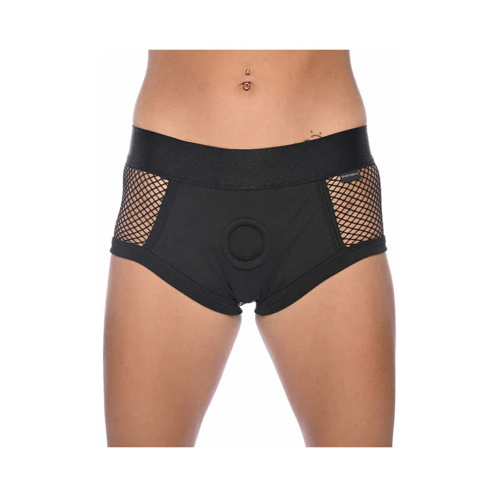 Sportsheets Em.Ex. Fit Harness Fishnet 2XL